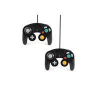 2pcs Manette de jeu filaire Classique Joypad Contrôleur pour Nintendo GameCube GC Wii Console