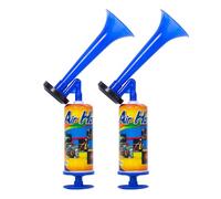2pcs Manuelle Air Corne,Pompe à Main Air Corne de Football pour Klaxon de Sport Portable Fabricant de Bruit Fort pour Klaxon Musicaux Portable pour Coupe du Monde Football Match et Fête