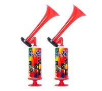2pcs Manuelle Air Corne,Pompe à Main Air Corne de Football pour Klaxon de Sport Portable Fabricant de Bruit Fort pour Klaxon Musicaux Portable pour Coupe du Monde Football Match et Fête