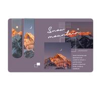 2pcs Marque Page Magnetique, Marque Page, Marque Page Pour les Personnes qui Aiment Lire, Marquer la Position des Pages, Marque Page Livre, Guérison, Lever de Soleil, Coucher de Soleil.
