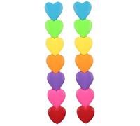 2PCS Marqueurs empilables 6 couleurs pastel en 1 ciselier Tip Highlighters en plastique Highlighters pour enfants pour les enfants Drawing Painting Supply Supplies Markers Empilable, Highlig