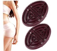 2PCS Massage Brush, Brusque de massage méridien professionnel, plein d'épurateur du corps anti-cellulite pour le cou, le dos, la colonne lombaire, les pieds, les jambes..