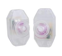 2pcs Matériaux Plastiques Robustes LED DIMMER ROTARY ROTARY COMMANDÉ CONRÉPLATIONS POUR 220V 230V LUMIÈRE SIMPLES SIMPLES OPÉRATIONS SIMPLE