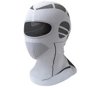 2Pcs Men Women Cold-Proof Thermal Scarf Winter Ski Hat Full Face Mask Cycling Head Neck Cover Helmet Liner Cap pour Sports Ski Extérieur(Light Gray)