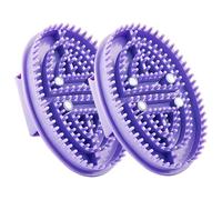 2pcs méridien méridien Brosse de massage de confort flexible avec poignée non glissante et aimants relaxation masseur corporel complet Meridian