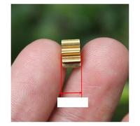2pcs Metal 9 Teeth Brass Gear 0.7M Modulus 9T Copper Pinion Gear 8mm Outer Diameter Transmission Fit 2mm ICXLPMC
