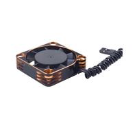 2PCS Metal Cooling Fan Motor Cool Fans 25mm 30mm 35mm 40mm 50mm Heat Sink for 1/10 1/8 Brushless 540(2PCS 30mm for ESC O)