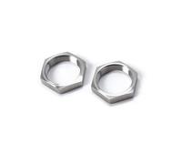 2pcs métrique fileter filetrage hexagon de blocage de tuyau de tuyau d'écrou 304 acier inoxydable m8 m10 m12 m14 m16 m18 m2 m22 m24 m25 m27 m3 m32 m38 m40 m63 DUO ER (Size : M32x1.5mm)