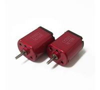 2pcs Micro Mini DC démarreur électronique, 1.5v à 3.7V Démarreur électronique miniature, Voiture jouet à quatre roues, Balai de charbon Mini 030 Démarreur électronique électrique, Accessoires : Bleu 2