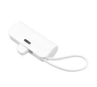 2PCS Mini Power Bank, mini chargeur portable multifonction, chargeur portable avec câble intégré pour l'interface iOS de type C 2 en 1 petite banque d'alimentation USB C pour