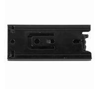 2pcs mini tiroir glisses guides d'extension complète rail de rail de fermeture douce pour la cuisine armoire armoire en acier zinc plaqué 4in 6 pouces 8 pouces (4 pouces)