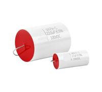 2Pcs MKP Capacitor 250V 0.22UF-68UF Non-Polarity Audio Frequency Divider Metallized Polypropylene Film Fever Capacitor MKPA-C AUOQKQUT(250V10UF)