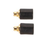 2pcs MMCX Cable Adapter IE300/IE600/IE900,Black
