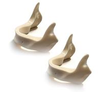 2pcs Modèle de restauration dentaire par implants, anatomie, formation à la pose d'implants mandibulaires, outils de préparation aux examens médicaux