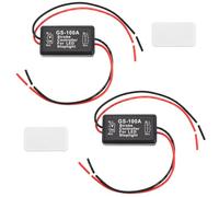 2pcs Module Contrôleur Stroboscopique 12V-24V Clignotant pour Feu Stop LED Arrière Voitures Motos Vélos Électriques