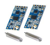 2PCS Module de Port série sans Fil 433MHz HC-12 SI4463 SI4438 1000m Transmission DE Distance