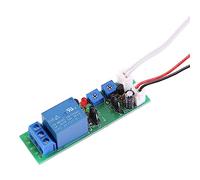 2Pcs Module de Relais de Commutateur de Retard de Minuterie de Cycle Réglable de Cc 5V 12V 24V pour le Circuit de Test Répétitif de Machine