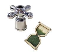 2pcs Montessori Busy Board Robinet Busy Board et Robinet pour Enfants, Vert, Multi