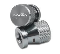 2PCS Motorcycle Aluminum Alloy Tire Wheel Decorate Parts Valve Stem Caps Cover Compatible with RS 125 RS 4 RS 660 Tuono RSV 1000/R(Titanium)