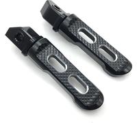 2pcs Motorcycle Rear Personal Foot Pegs Pedals Footrest for Honda CMX300 CMX 500 Rebel 2017-2021 Black