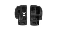 2PCS MOTOROCYLATION du MOCHAND CONTRUTER LOCAGE Couverture Black Chrome Compatible avec Road King Electra FLHT 1996 2013 Remplacement du marché secondaire(Switch Housings A)