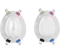 2pcs Moule à œufs Pâques Grande Taille Silicone Forme Dinosaure Géant Bombes Au Chocolat Anti-adhésif Gâteau Bonbons Gelée Savon Fondant