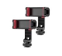 2Pcs Multi-functional Phone Holder Clamp Phone Tripod Mount for Smartphone Video Live