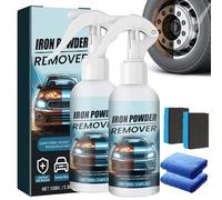 2Pcs Multifunctional Oil Stain and Rust Stain Cleaner,Car Rust Remover Spray,All-Purpose Effective Car Metal Surface Rust Remover Cleaning Spray