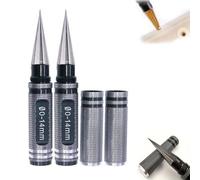 2PCS Multipurpose Manual Hole Punch, Perforatrice extensible en alliage d'aluminium RC de 0-14 mm, Perforatrice Manuelle Multifonctionnelle, Outil de poinçonnage de 0-14 mm en métal portable