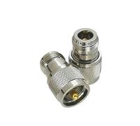 2pcs N femelle Jack vers PL259 PL-259 prise mâle connecteur adaptateur coaxial RF