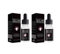 2PCS Nail Glue Remover False Nail Tips Removing Gel Rhinestone Fake Press On Nails Fast Dissolve Liquid Manicure Tools