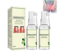 2Pcs Natural Herbal Hemorrhoids Spray Pain Itch Relief,Hemmoroids Treatment Removal Spray,Broken Hemorrhoids Eliminates Hemorrhoids Body Care,Antipruritic Soothes Swelling,Hemorrhoids Anal Soothing