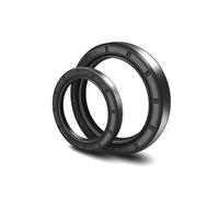 2pcs NBR Framework Oil Seal Id 38mm Od 47-80mm Thickness 5-13mm TC Skeleton Rings Double Lip Gasket With Spring(TC 38x56x8mm NBR)