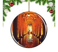 2Pcs Noël Ornements Citerne Basilique Ornement