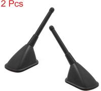 2pcs noir décoratif toit extérieur auto voiture Radio AM/FM Antenne Signal