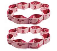 2pcs Non Glisser La Sangle D'étirement De La Sangle Fitness Resistance Exercice Entraînement pour Les Exercices Réadaptation