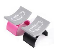 2pcs ongles Reste, coussin de forme U Coussin de forme non glissée Repos manucure à main détachable Oreiller à main l'ongle professionnel détachable pour les salons beauté, bricolage la