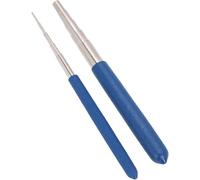 2Pcs Outil Boucle Fil Bâton Taille Doigt En Métal Anneaux D'Enroulement Fil Outils Kit Fabrication Bijoux Mandrin Tiges Boucle Fil Formant Des Anneaux Outil Pour Kit Fabrication Bijoux