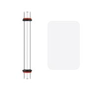 2pcs Outils en Argile Polymère, Rouleau Pâte Polymère Rouleau Acrylique pour Argile Polymère Rectangle Panneau Acrylique Rouleau à Argile avec Anneaux d'Épaisseur pour l'Artisanat de Bricolage