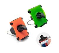 2pcs Ouvreur de Bouteille de Bière, Ouvre-fusil à Bière Décapsuleur Porte-Clés Ouvre Bouteille, Ouvre-bouteille pour camping, fête sur la plage, canettes de soda, bière, cadeaux pour hommes