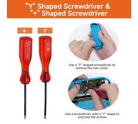 2Pcs Oysticks Analogiques 3D de Remplacement Pour Manette NS Switch/Switch OLED Joy-Con/Switch Lite, d'outils de Reparation pour Manette(Pas pour Switch 2)