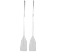2pcs Pagaie Bateau en Métal Légère Kayak Pêche Rames Pagaies de Kayak Pagaie Double pour Les Expéditions en Plein Air, Pagaie Rafting en Eau Vive pour Les Amateurs Sports Extrêmes pagaie Kayak
