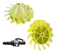 2pcs Pale de Ventilateur Souffleur pour Ryobi, Pale de Ventilateur de Souffleur de Feuilles pour Le Remplacement de Ventilateur de Souffleur pour Ryobi 529437003 529437004 529437001