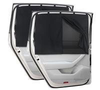 2PCS Pare Soleil Voiture pour VW Fox 2005-2011, Chaussette Voiture Soleil par Bloquer Les Rayons UV par Protege Soleil Voiture Arrière