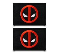 2pcs Patch Drapeau Compatible Avec Signe Du Service Mort Militaire Badges Appliques Brodé Tactical Patch,Anneaux Crochets Drôle Patch Pour Gilets,Vestes,Chapeau,Sacs,Jeans,Sac À Dos,Vêtements
