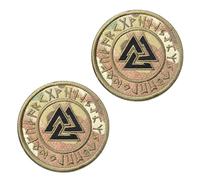 2pcs Patch Drapeau Rune Viking OdinTactiques Broderie Dans Patch, Appliques Anneaux Crochets Militaire Drôle Drapeau Patch Pour Vêtements,Vestes,Gilets,Sacs,Sac À Dos