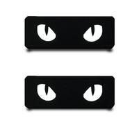 2pcs Patchs Drapeau Réflexion Infrarouge Yeux Chat Tactiques Broderie Patch, Appliques Anneaux Crochets Militaire Drôle Drapeau Patch Pour Vestes,Gilets,Sacs,Vêtements,Jeans,Sac À Dos