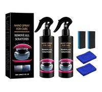 2Pcs Peachloft Car Spray,Nano Car Scratch Repair Spray,Auto Nano Ceramic Coating Polishing Spraying,Fast Repair Scratches,Long-Lasting Protective