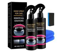 2Pcs Peachloft Car Spray,Nano Car Scratch Repair Spray,Scratch Repair & Auto Nano Ceramic Coating,Fast Repair Scratches,Long-Lasting Protective