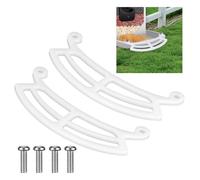 2pcs Perche pour Copain d'Oiseau, Extension de Perche d'Oiseau avec 4 Vis pour Bird Buddy Accessoires Rallonge Perche de Mangeoire à Oiseaux Compatible avec Bird Buddy la Mangeoire à Oiseaux